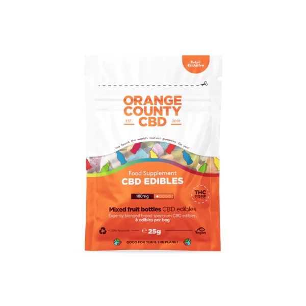 best cbd gummy bottles edibles occ 100 gram bag high quality